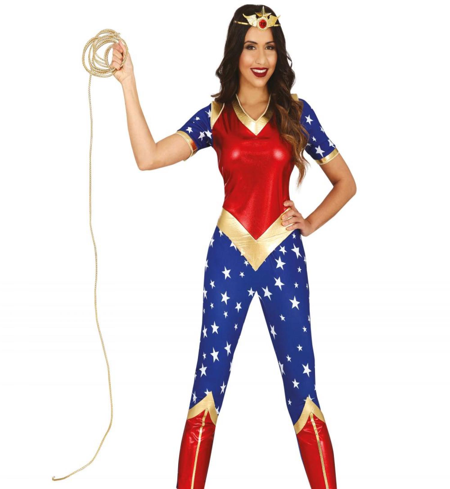 Lasso Wonder Woman doré 2m