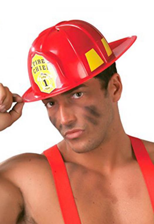 Casque pompier americain adulte