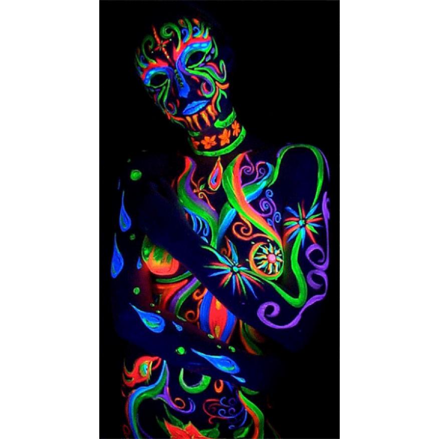 Barre lumière noire UV à LED 6X3W