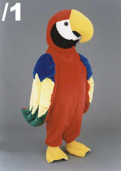 Mascottes : volatiles (24 au choix)