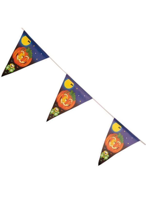 Guirlande fanions Halloween papier