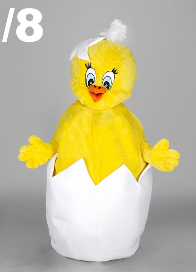 Mascottes : volatiles (24 au choix)