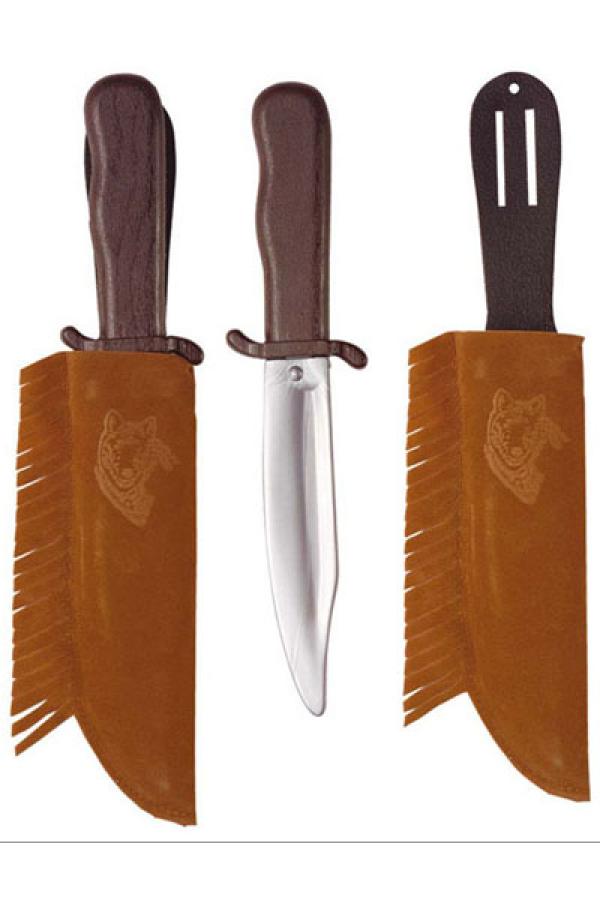 Couteau poignard indien avec étui