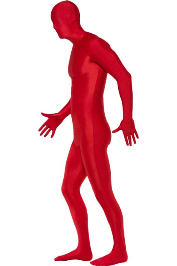 Seconde peau morphsuit rouge taille XL