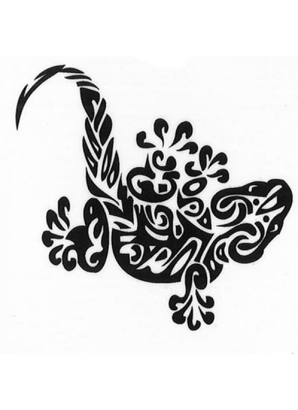 Tatouage temporaire lézard / gecko