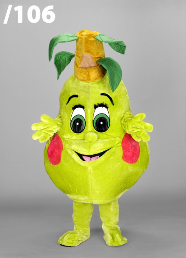 Mascottes : fruits et légumes (7 au choix)