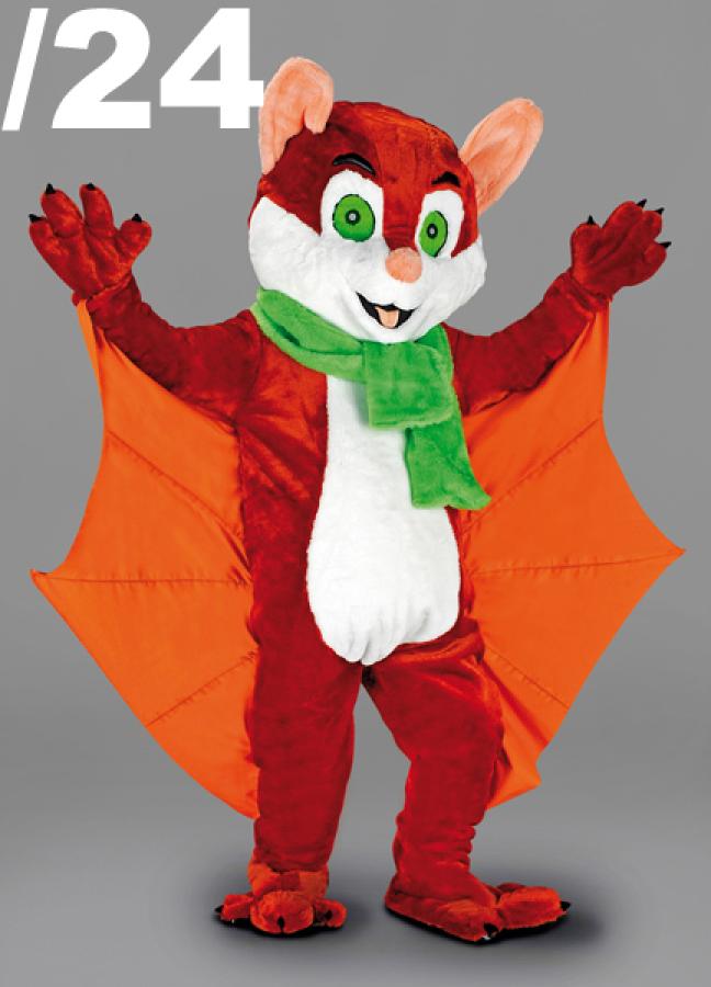 Mascottes : volatiles (24 au choix)