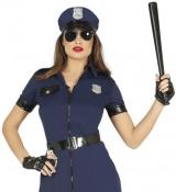 Robe policière avec ceinture et casquette taille M