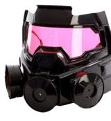 Masque à gaz réaliste noir