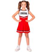 Cheerleader fille rouge taille 11/13 ans