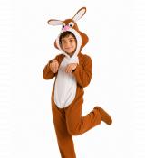Déguisement de lapin marron enfant taille 3/4 ans 