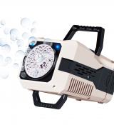 Machine à bulles de savon sur piles 17cm avec lumières LED