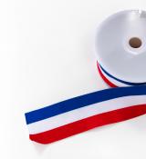 Ruban tricolore 100mm x 24 mètres pour inauguration mairie collectivités