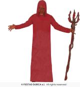 Tunique rouge avec capuche