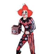 Automate clown effrayant avec sa boîte à musique