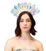 Diadème halo bleu lumineux