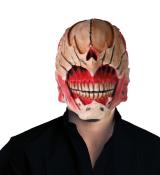 Masque latex intégral zombie alien
