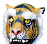Masque de tigre latex
