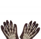 Paire de gants squelette 3D taille enfant