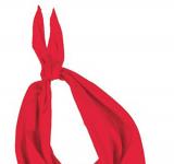 Foulard rouge basque ou féria