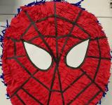 Pinata tête Spiderman fabrication artisanale