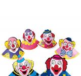 Sachet 6 chapeaux de clown
