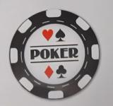 cutout poker 30cm à suspendre ou à poser