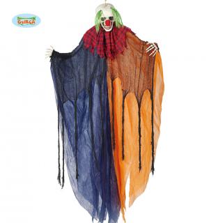Clown suspendu 170cm lumineux et sonore