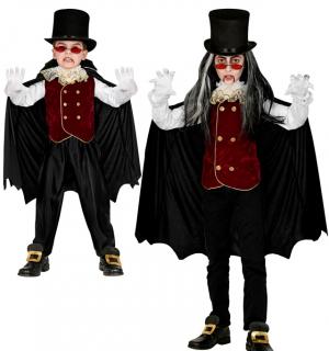 Vampire enfant élégant taille 11/13 ans