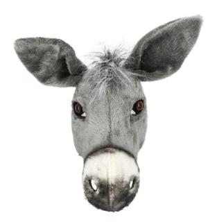 Demi masque âne