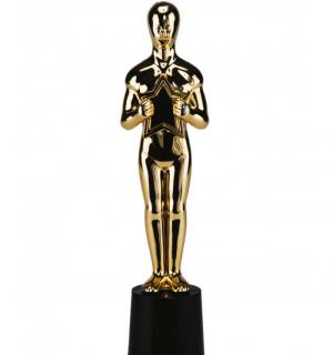 Statue or plastique récompense cinéma