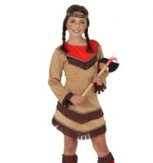 Guerrière indienne 5/7 ans