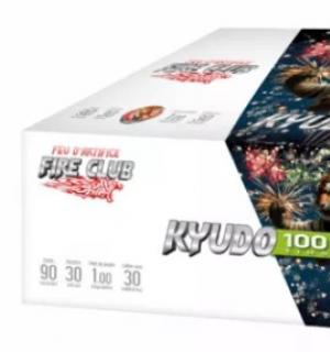 Lot de 2 feux automatiques Pyragric Kyudo 100 coups livré chez vous !