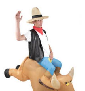 Taureau gonflable taille M/L