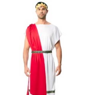 Romain blanc et rouge taille M/L