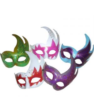 Loup carnaval à paillettes