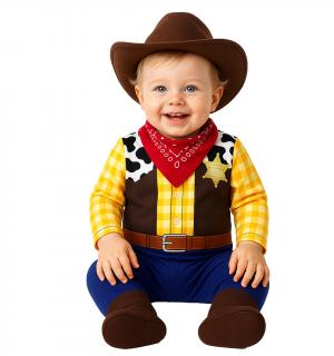Cowboy Woody bébé taille 97cm