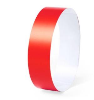 100 bracelets contrôle d'accès sécurité festival rouge