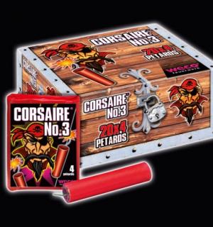 Boite de 80 pétards Corsaire N°3