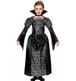 Vampiresse toile grise fille taille 4/5 ans