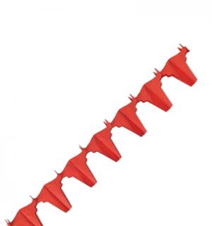 Guirlande taureau rouge