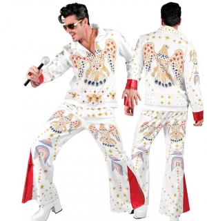Déguisement Fast Costume Elvis roi du Rock'n Roll réaliste taille XL