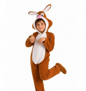Déguisement de lapin marron enfant taille 3/4 ans 