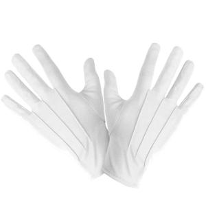 Gants courts blancs 25cm