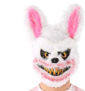 Masque lapin blanc tueur effrayant [célèbre sur tiktok !]