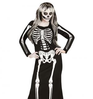 Robe longue squelette taille L