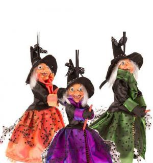 Sorcière à suspendre 25 cm