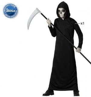 Tunique noire des ténèbres taille 7/9 ans