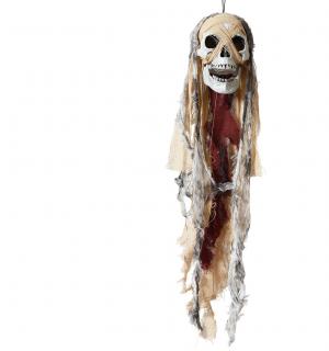 Tête de mort lumineuse 20 cm