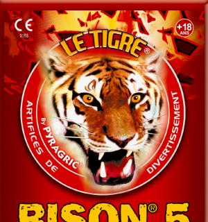 Paquet de 3 pétards Le Tigre® Bison® N°5